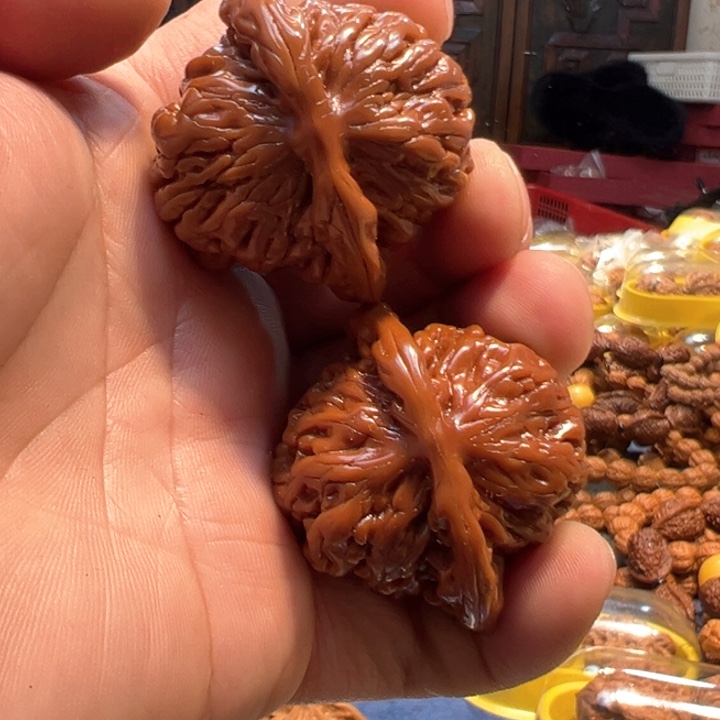 文玩核桃把件四座楼