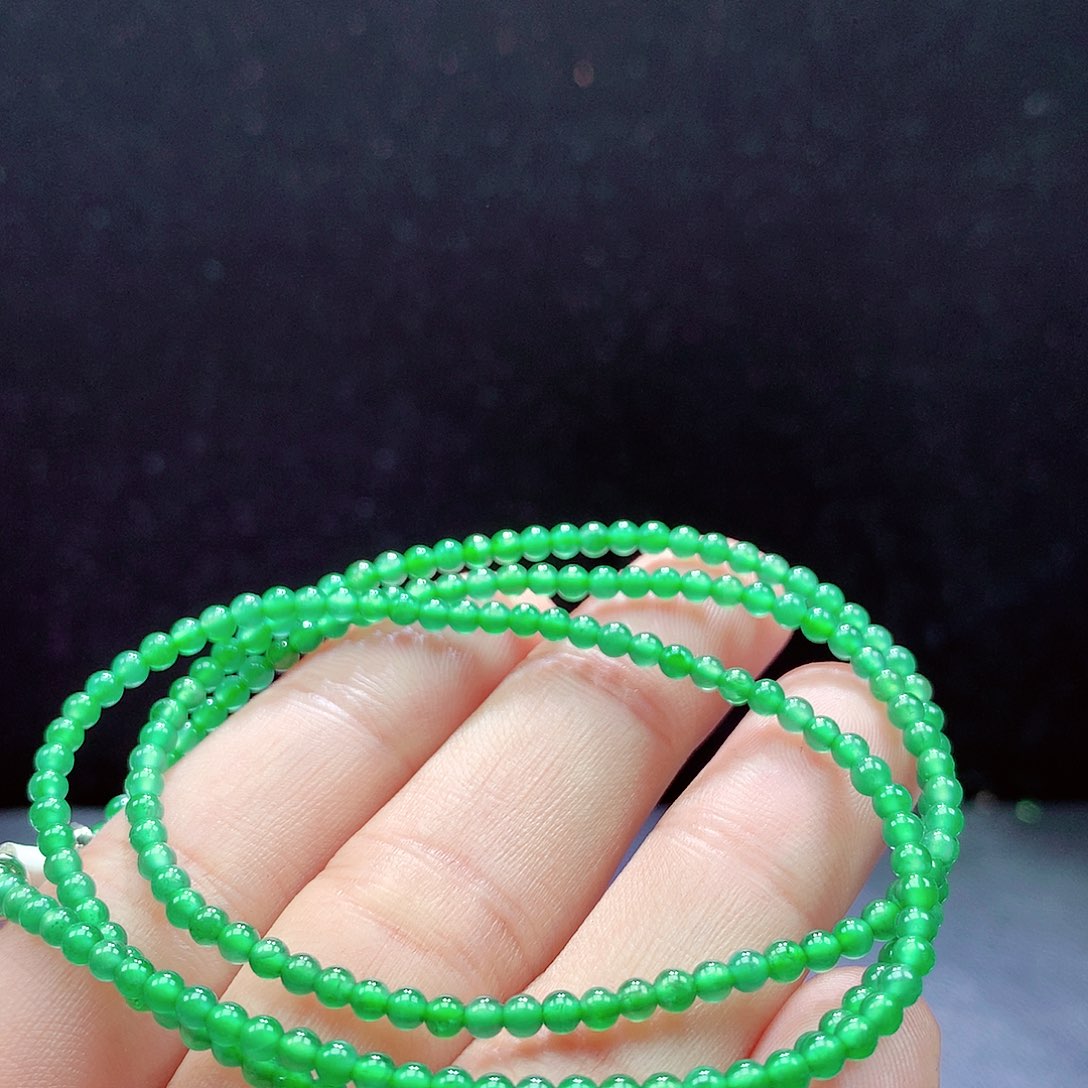 翡翠手链未镶嵌项链