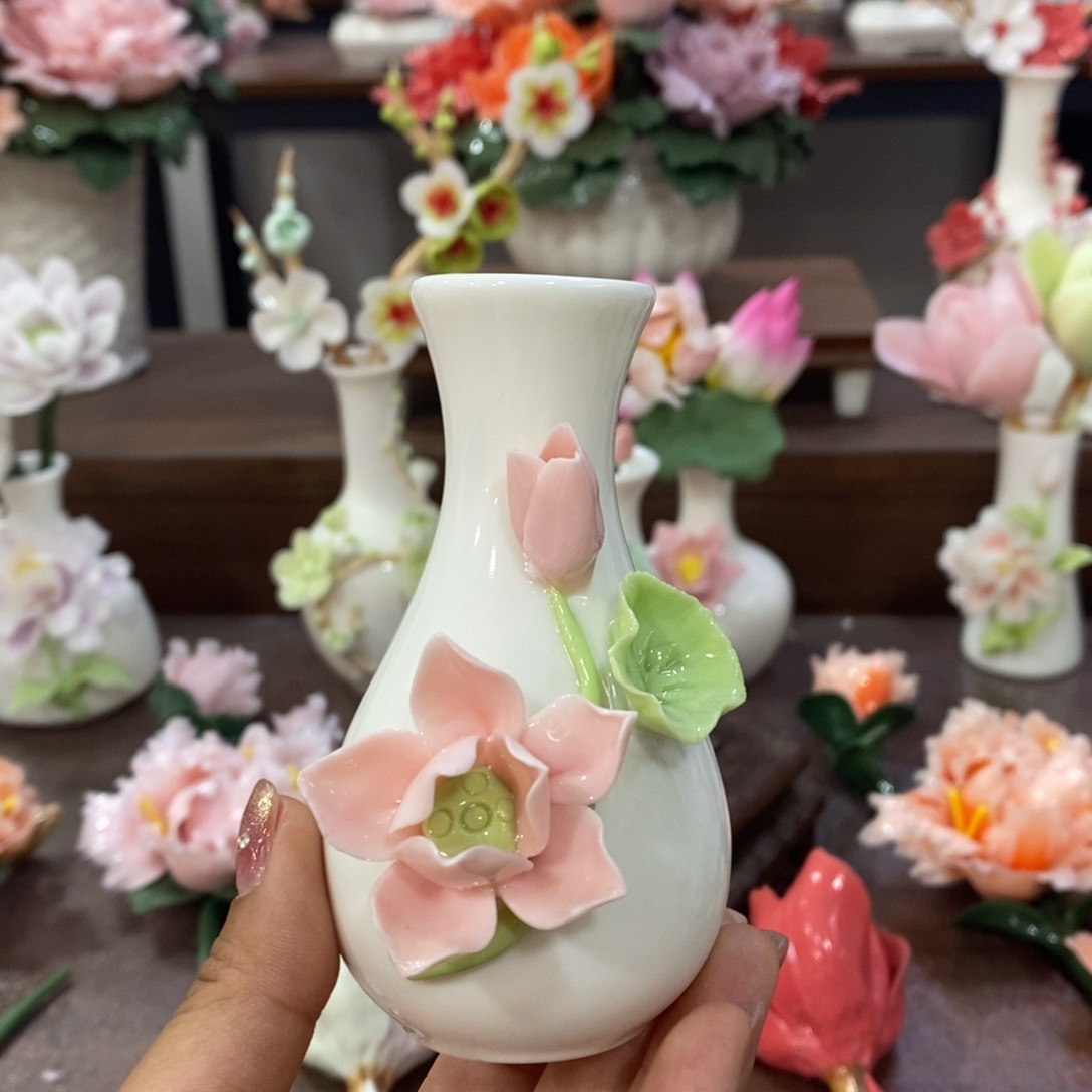 瓷片陶瓷工艺品摆件