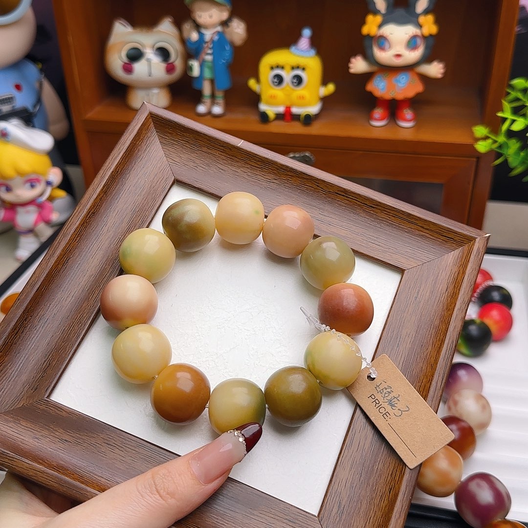 菩提根/象牙果吊坠卡22干磨苹果瑕疵3