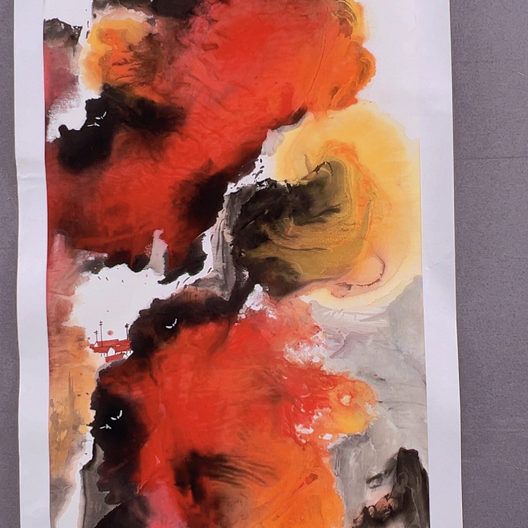 国画当代艺术，展览作品