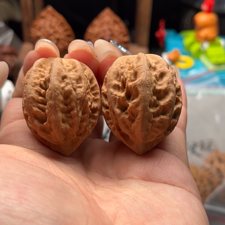 文玩核桃把件妳****天关东木子家楸大胖43