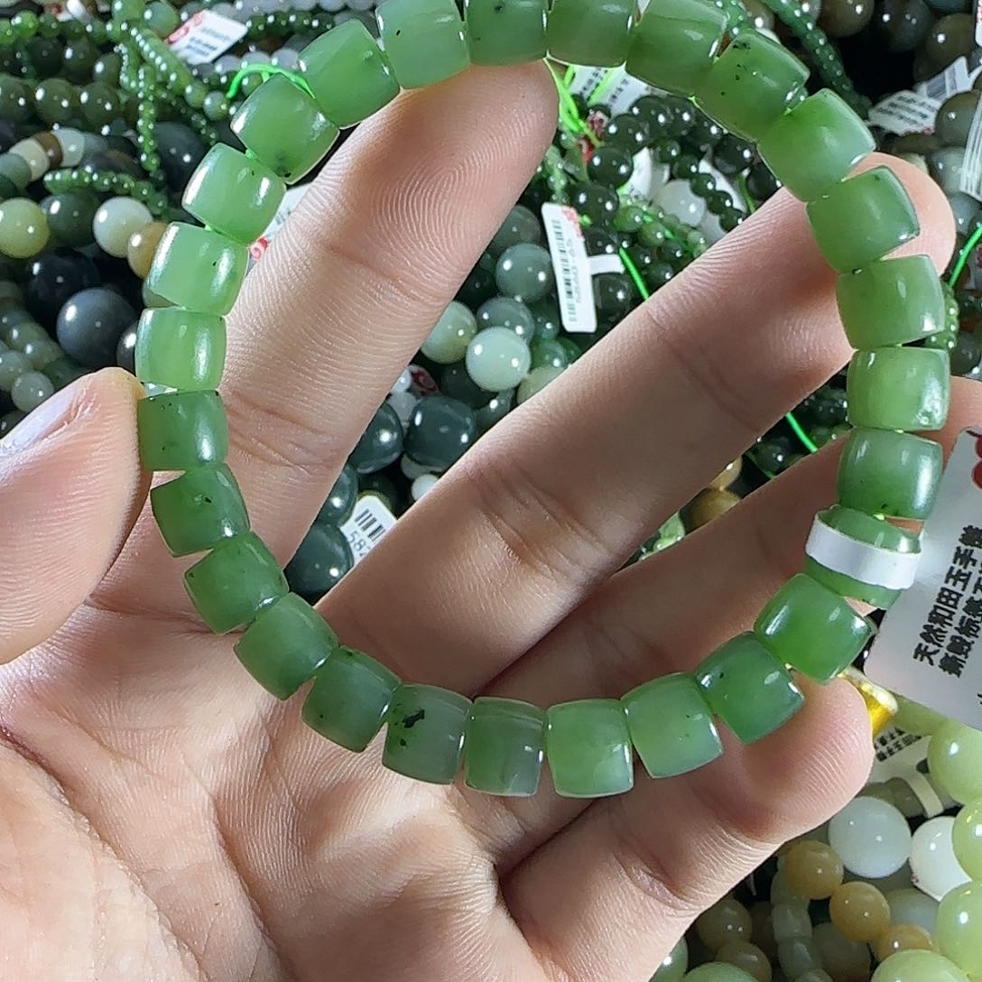 和田玉手链未镶嵌269