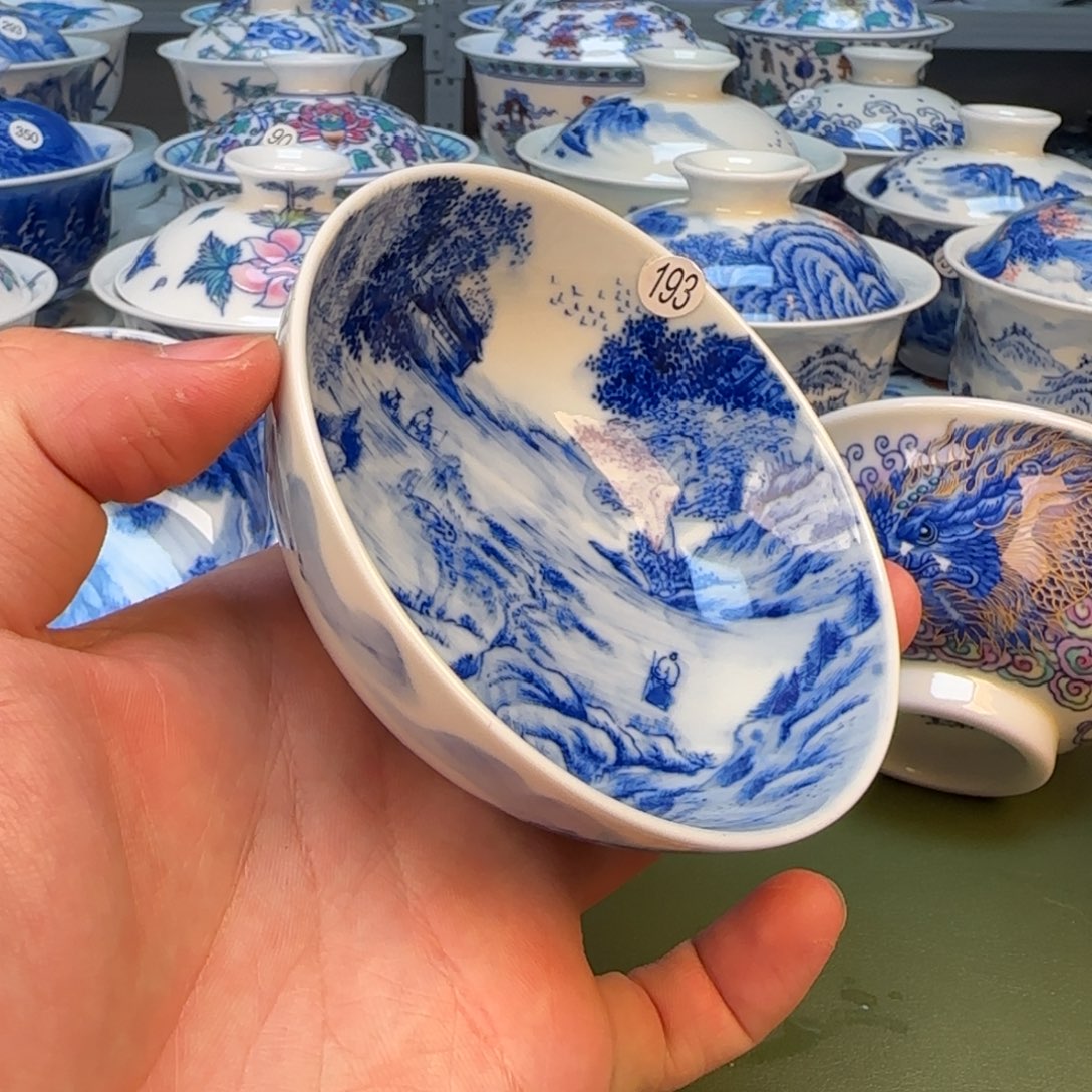 彦祖纯手工手绘茶具193