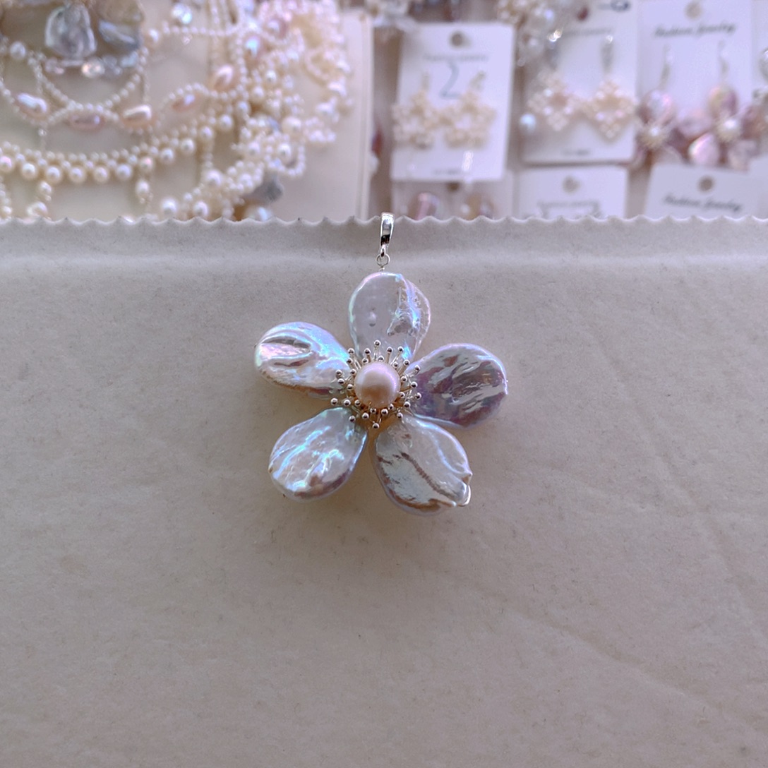 吊坠未镶嵌淡水珍珠