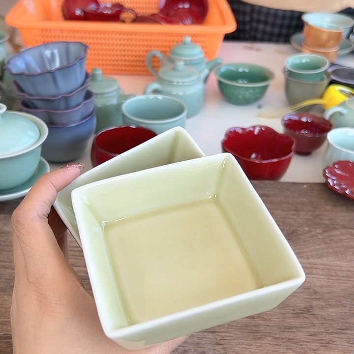 小米茶器龙泉青瓷