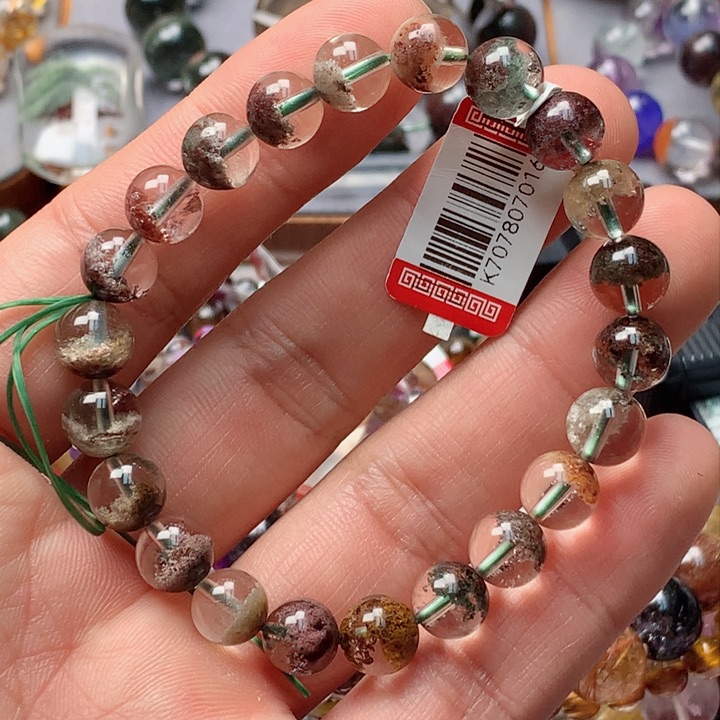 水晶手串未镶嵌天然