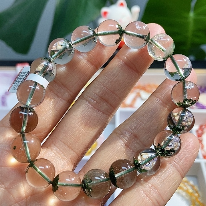 水晶手链未镶嵌绿幽灵