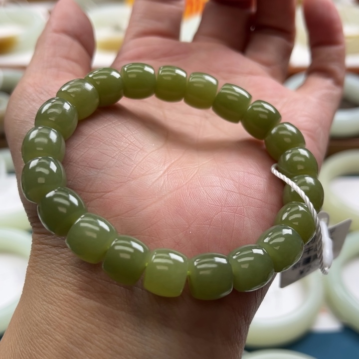 和田玉手链未镶嵌