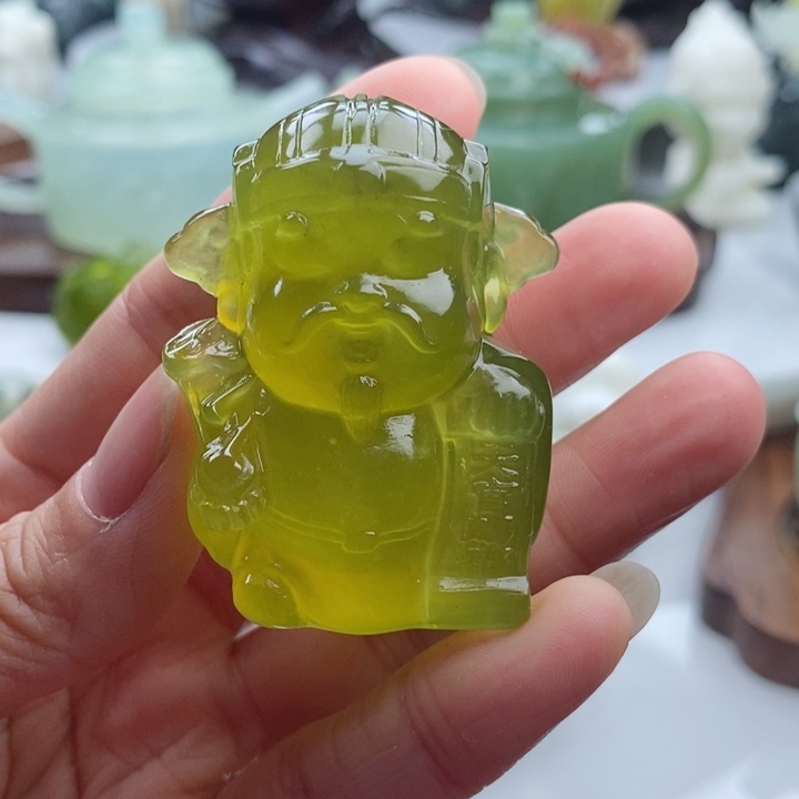 岫玉四大名玉摆件未镶嵌