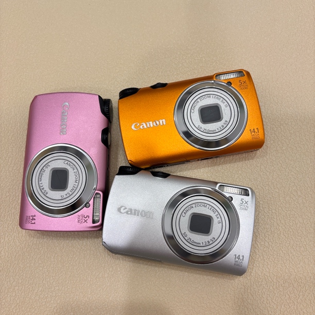 95新 Canon/佳能 A3200 热门款1410w像素冷白皮奶油肌直出片网红