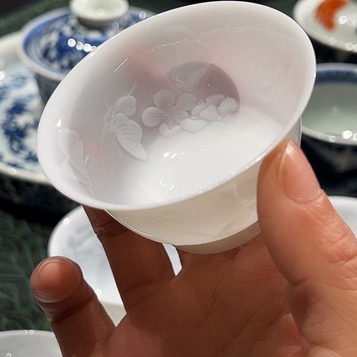 超薄胎内膜印蝶恋花