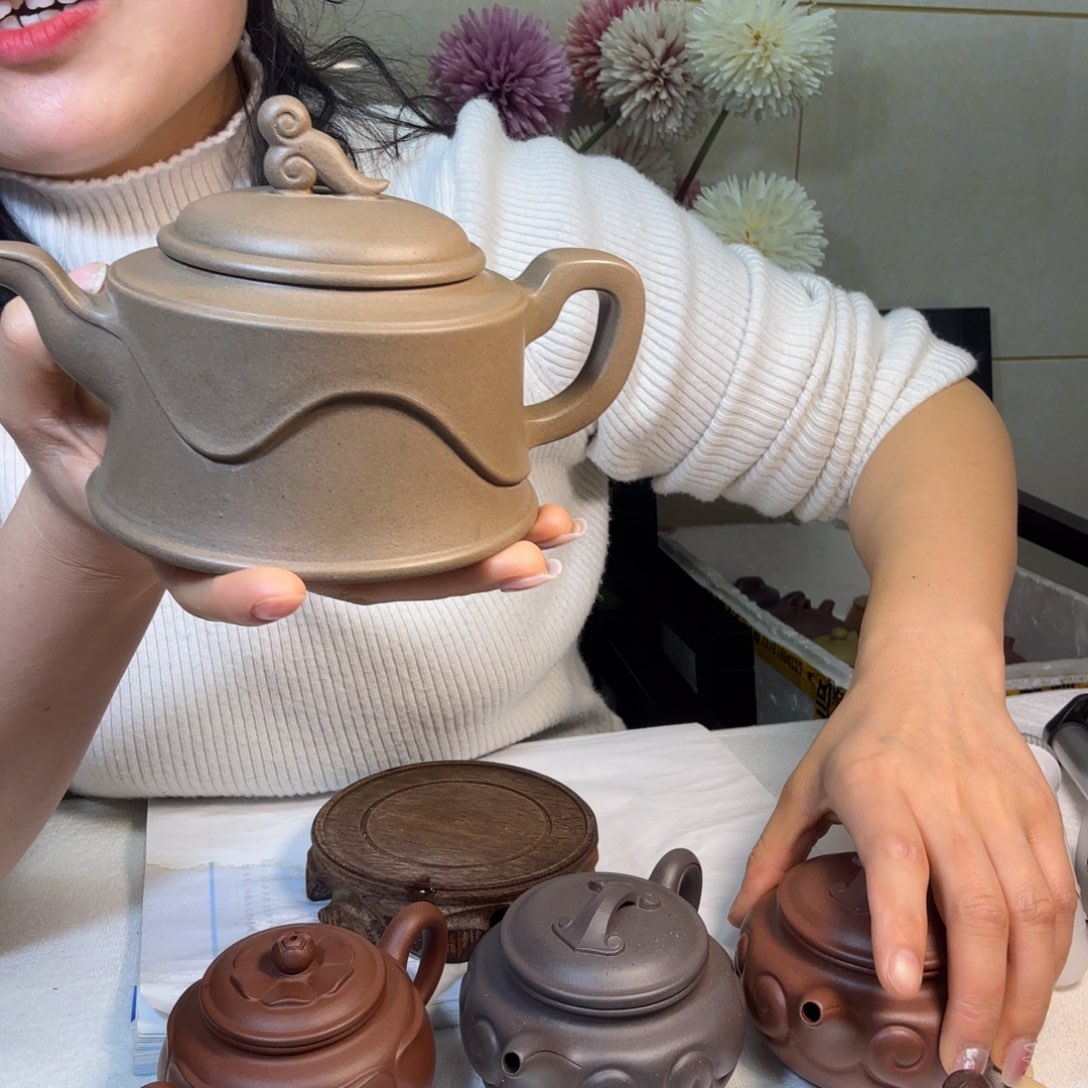 紫砂茶壶镇*王原汁原味精工半手