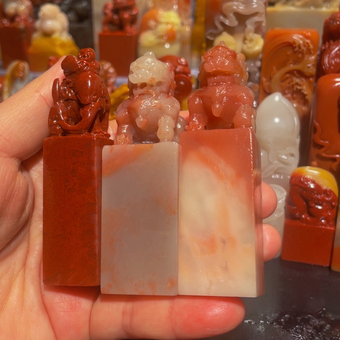 寿山石印石精美寿山