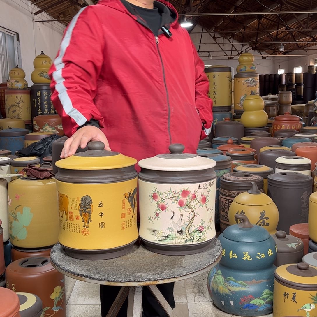 紫砂茶叶罐茶叶罐