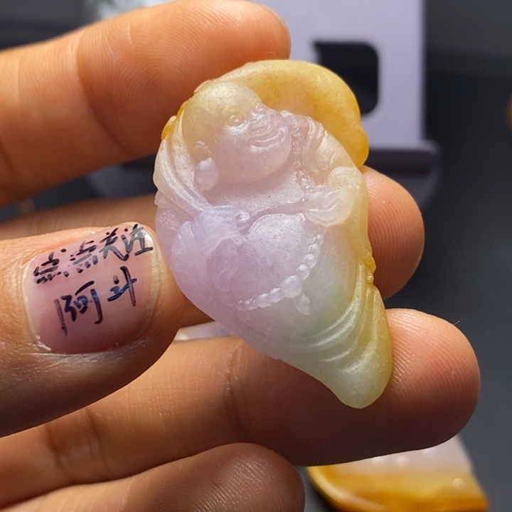 定制翡翠未镶嵌翡翠随形挂件