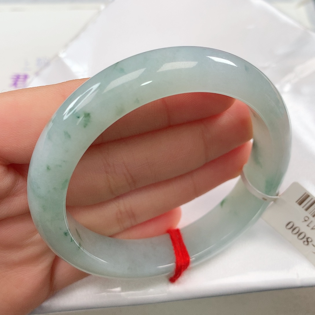 翡翠手镯未镶嵌 正圈①⑤③