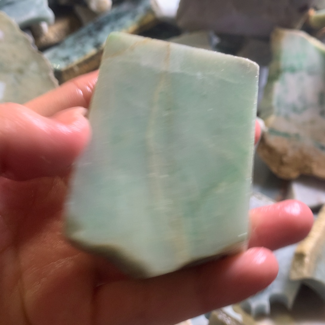 翡翠颈饰未镶嵌缅甸翡翠