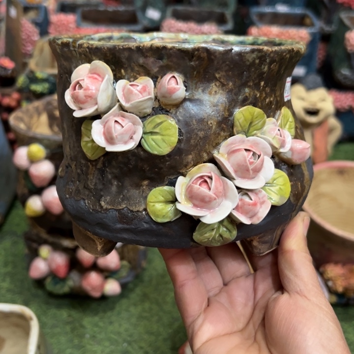 陶然多肉花盆百搭