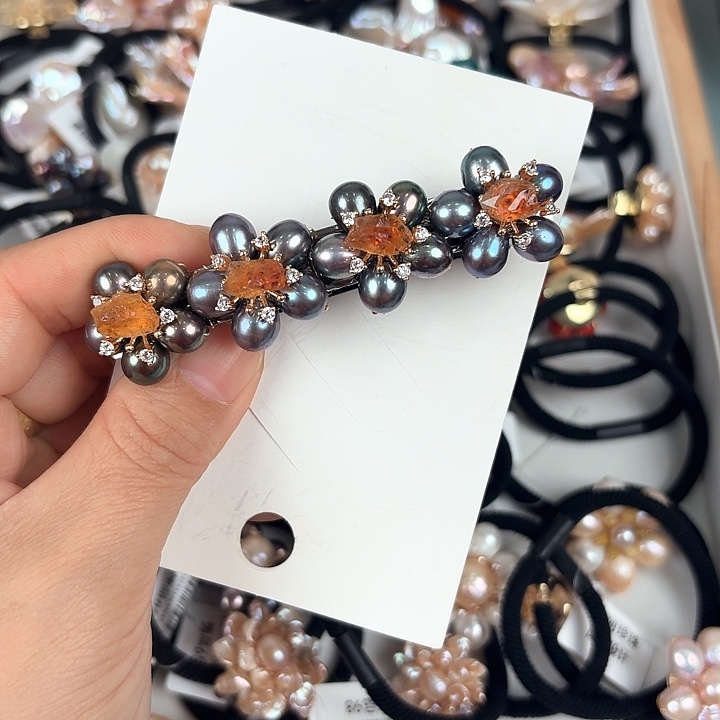 冬***n发饰未镶嵌淡水珍珠