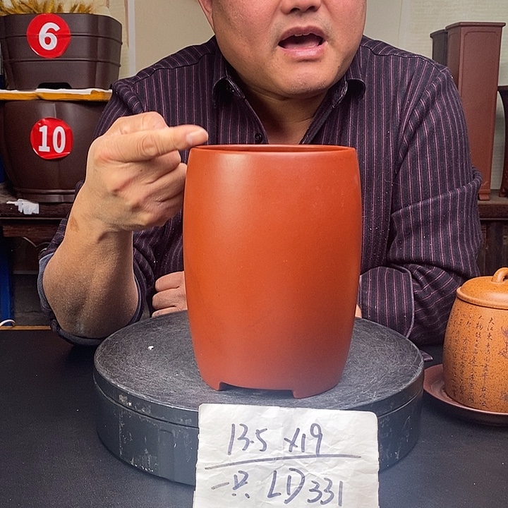 花盆紫砂货号一只LD331