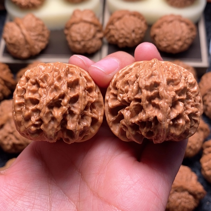 文玩核桃把件予****店精品苹果园40