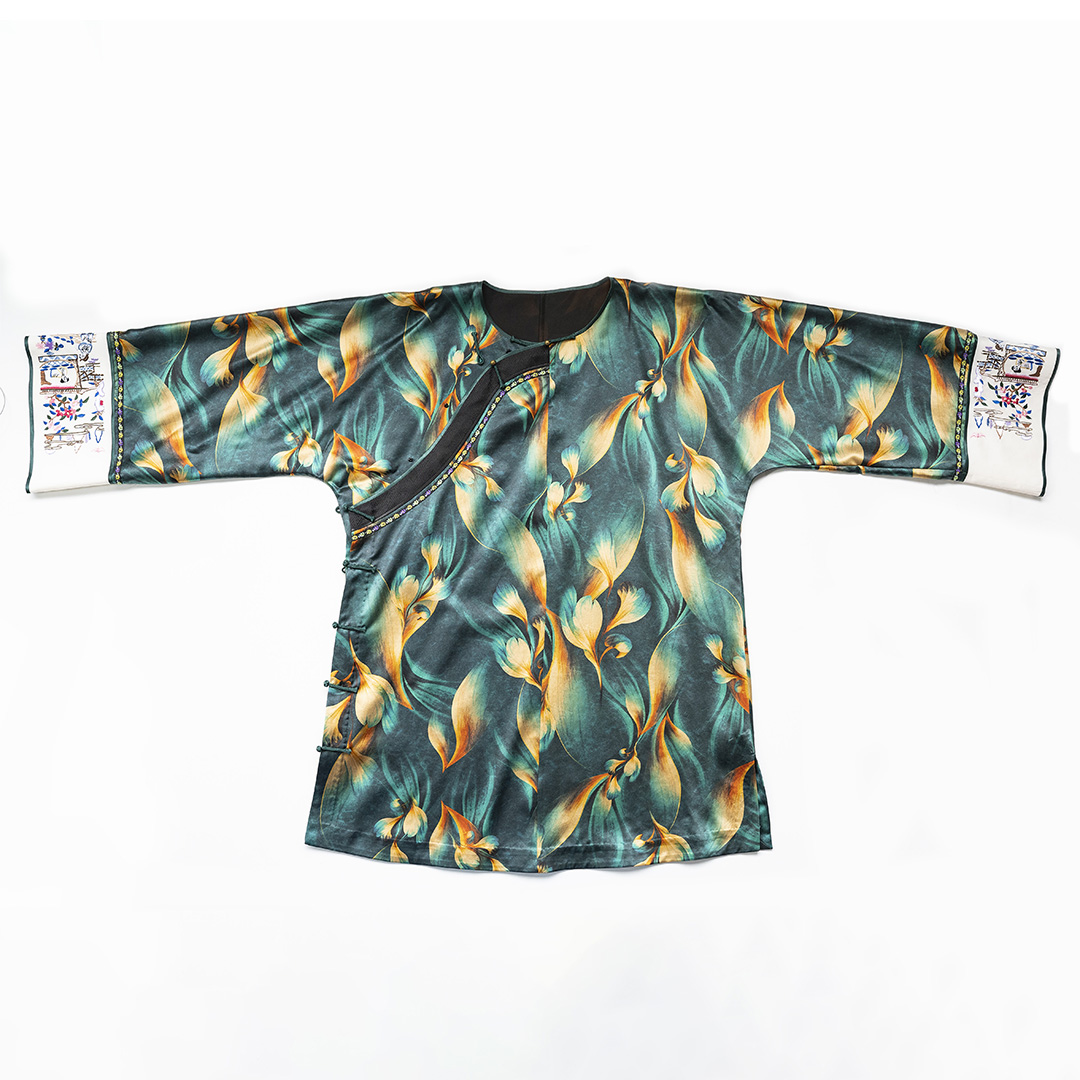 【琉璃】香云纱外套