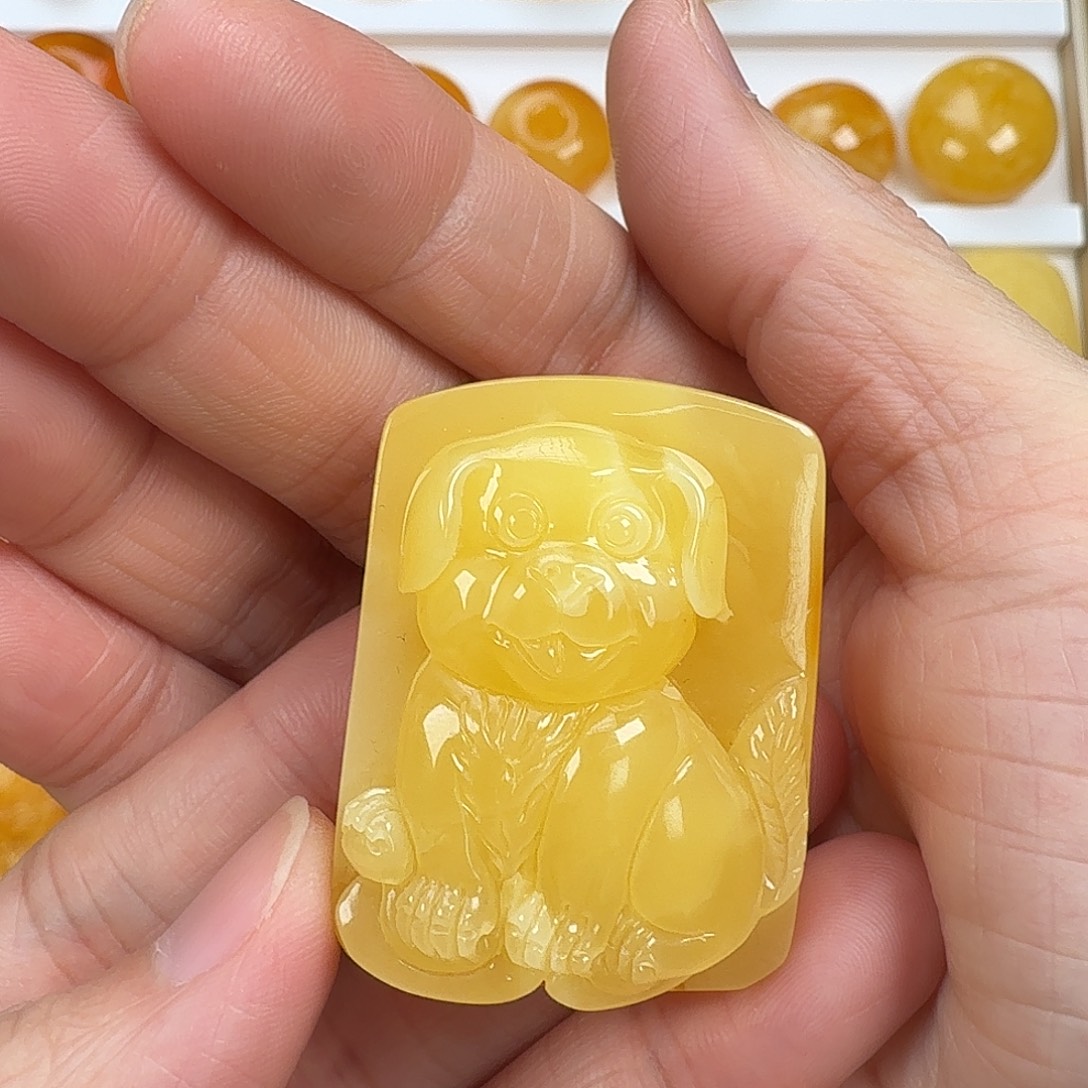 *****蜜蜡未镶嵌颈饰蜜蜡