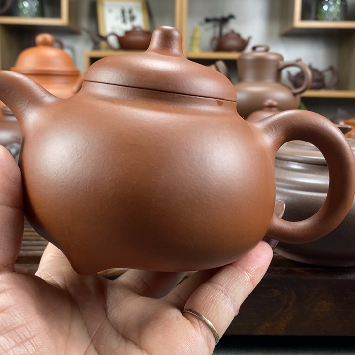 紫砂茶壶晓*原矿紫砂壶