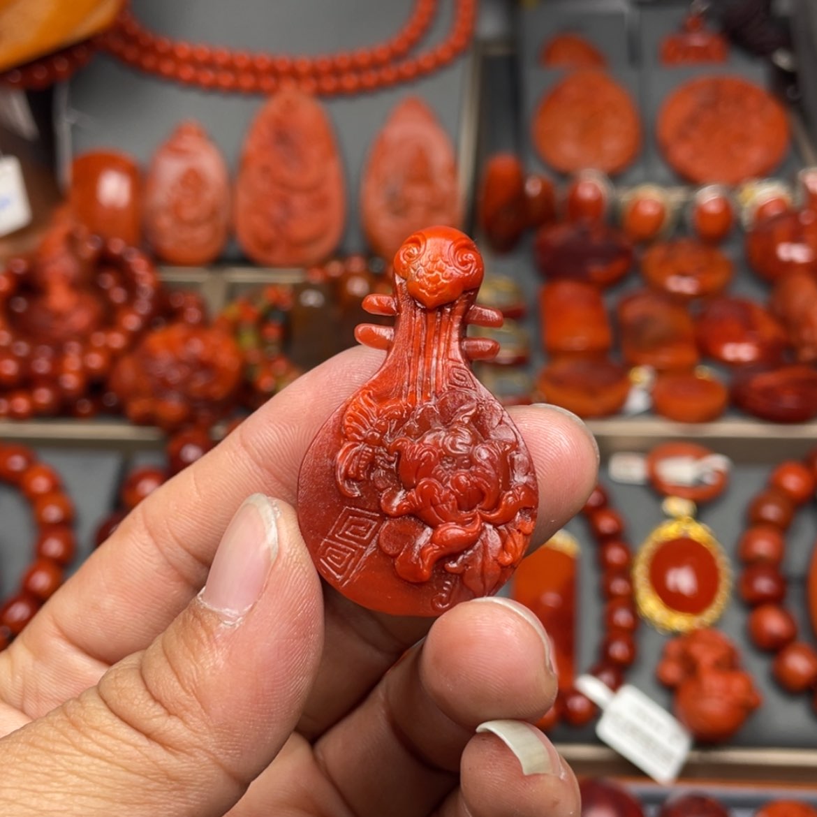 【闪购商品】南红玛瑙珠宝奇石未镶嵌某*某吊坠