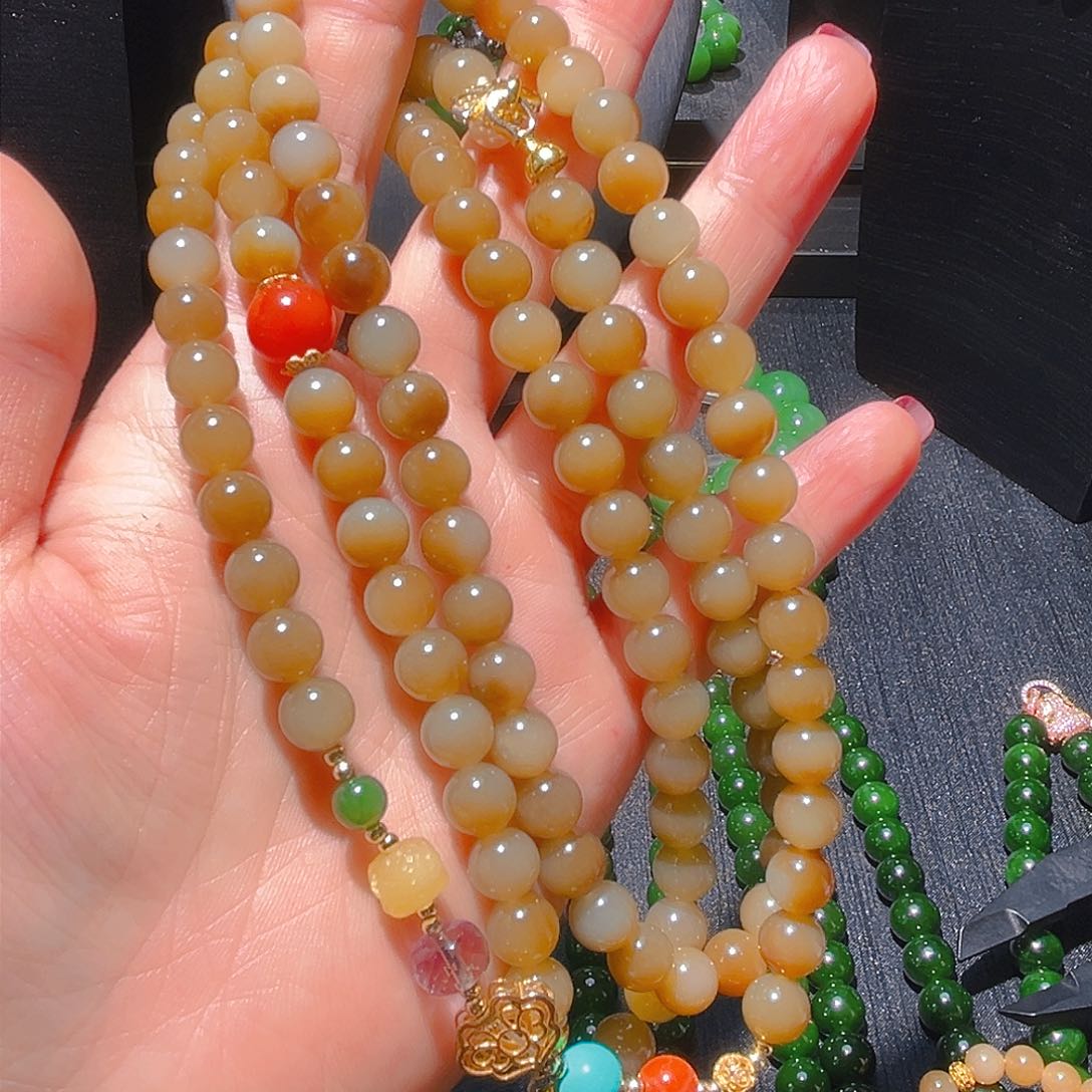 颈饰未镶嵌和田玉J**o且末卡8