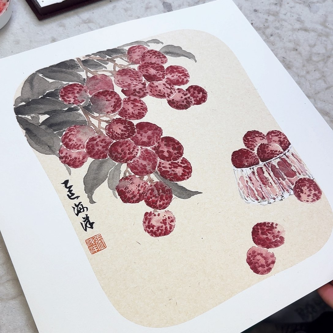 国画张老师作品分享