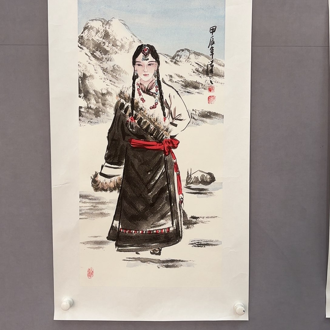 国画亲笔手绘原创