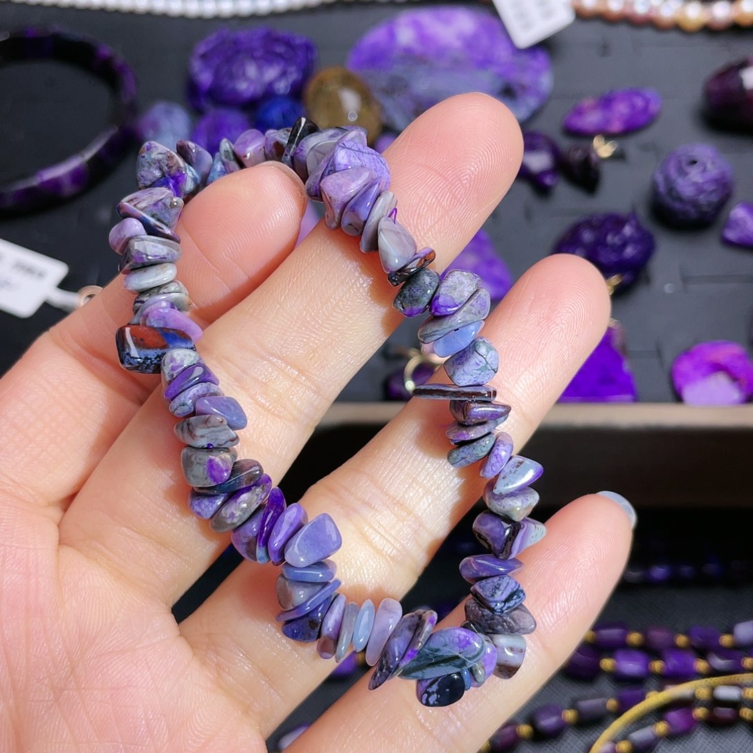 苏纪石（舒俱来）手链未镶嵌