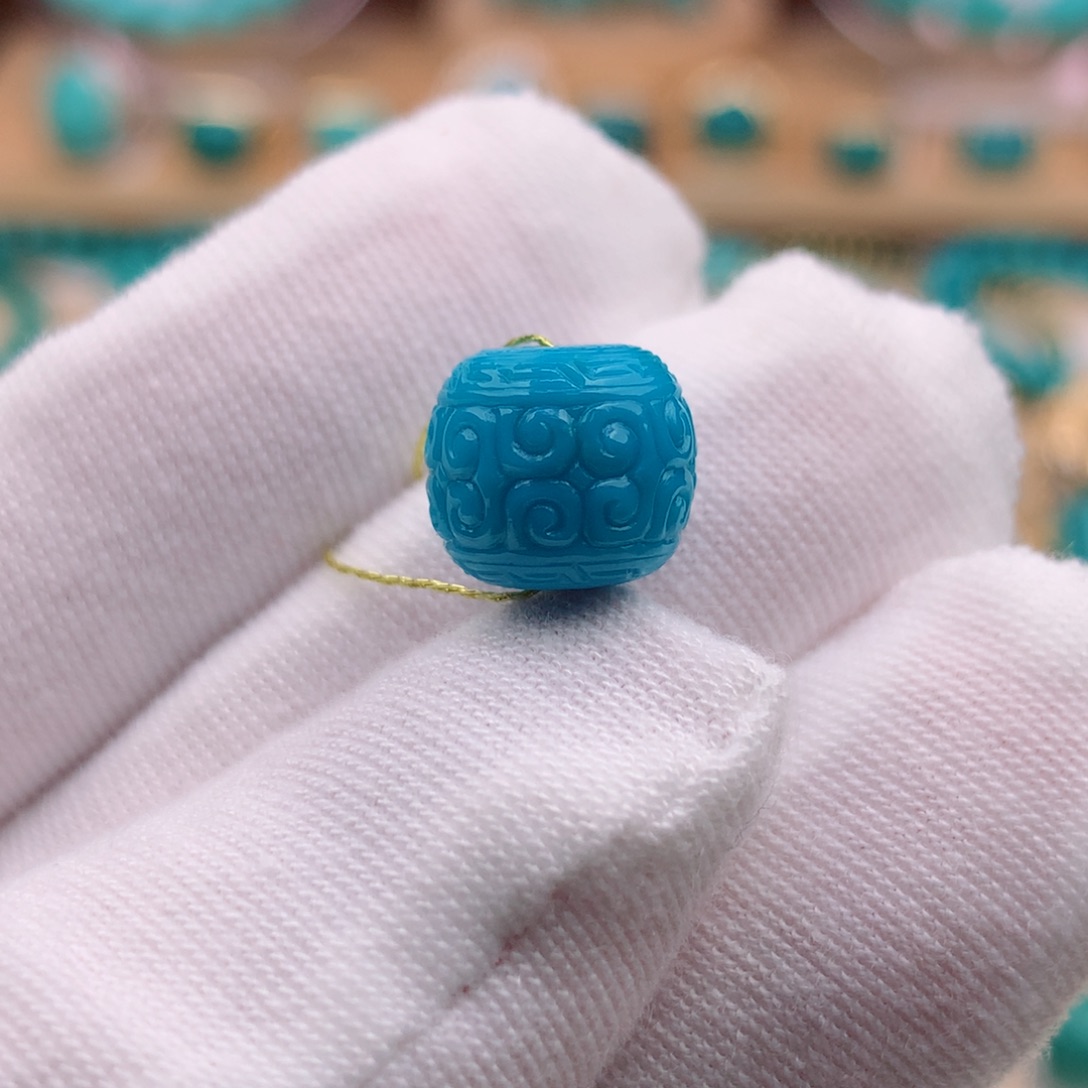 绿松石珠宝奇石未镶嵌