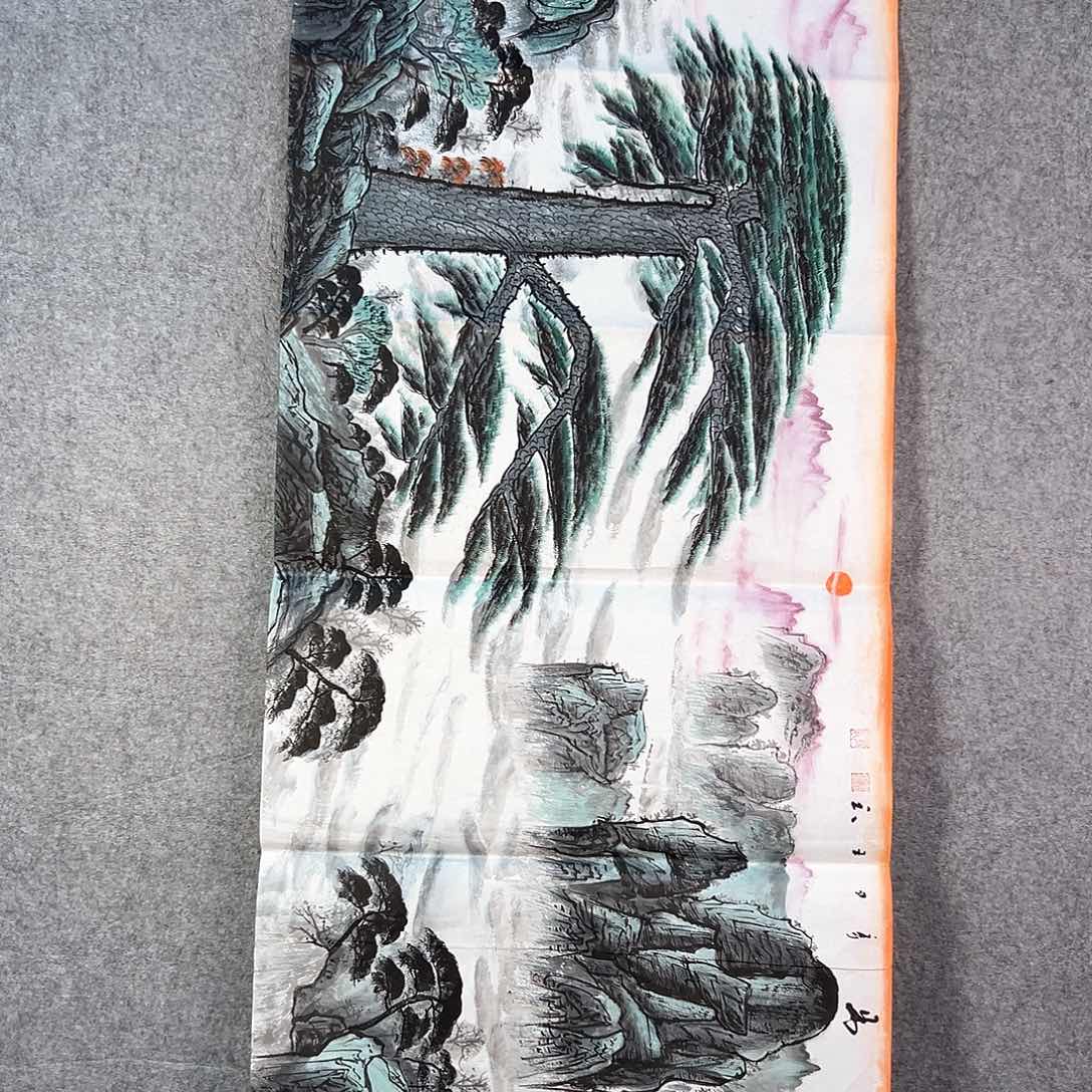 国画567 花鸟也可以用这种颜色