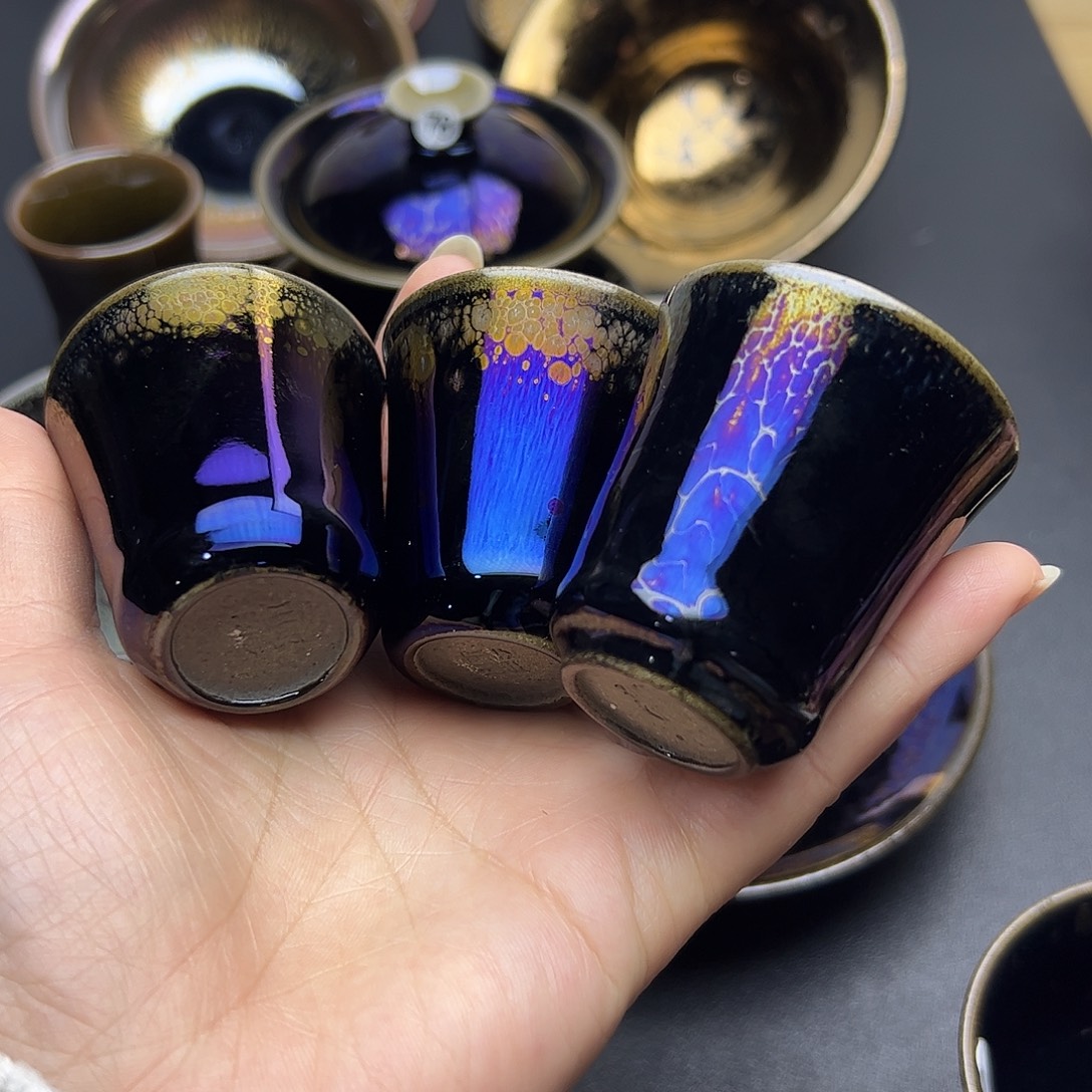 茶盏建窑建盏主人杯