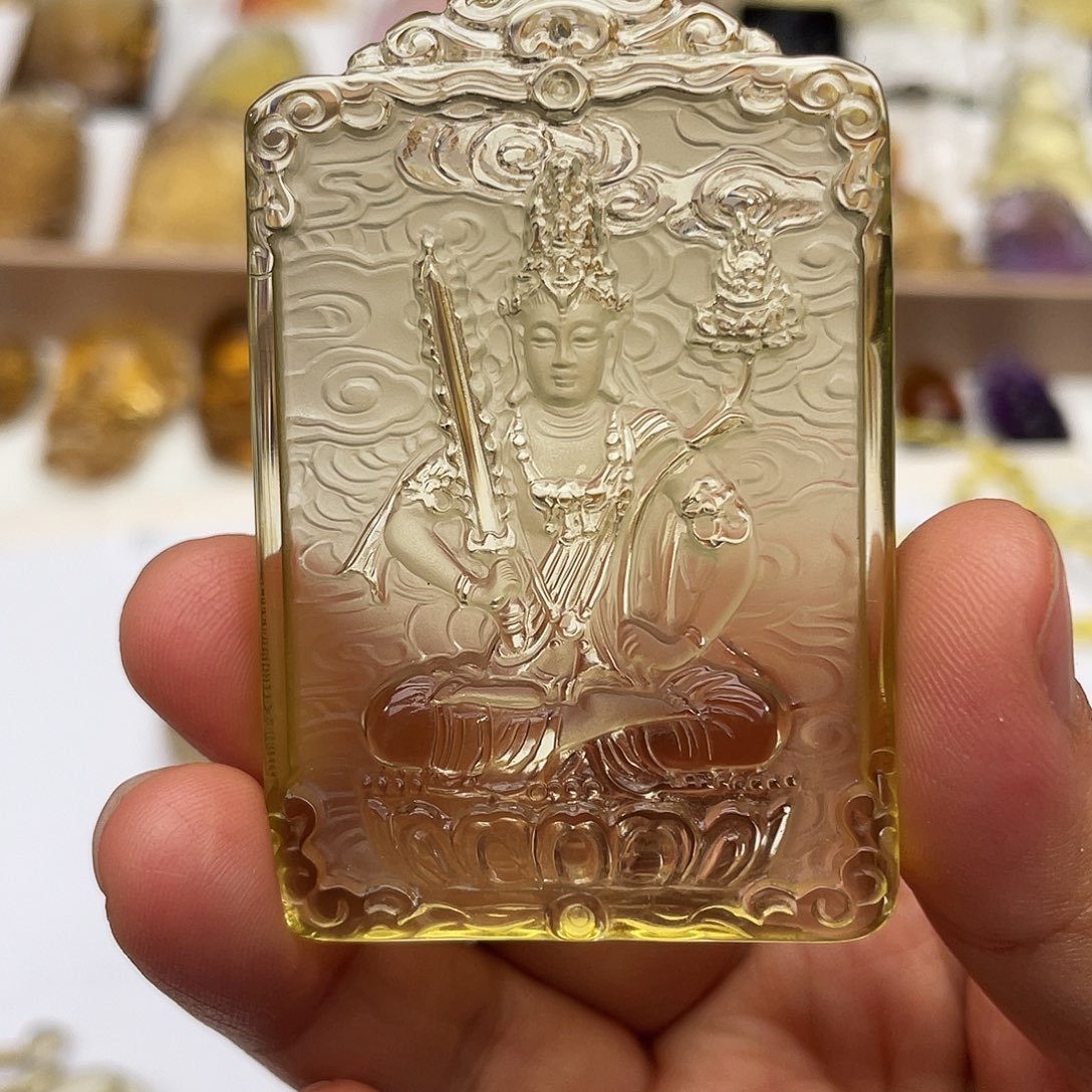 巢***K颈饰水晶未镶嵌定制
