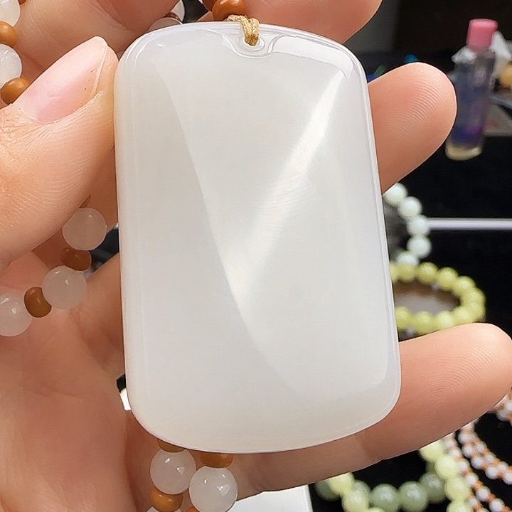 和田玉挂件未镶嵌定制发货