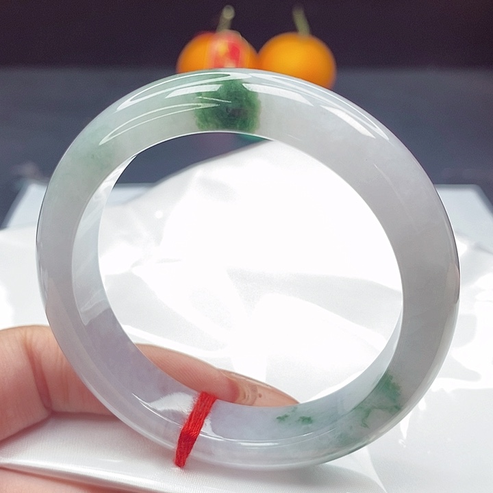 翡翠手镯未镶嵌54.8圈