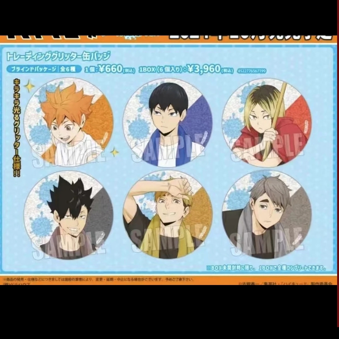 【拆包】排球打扫吧唧  收藏（盲盒商品）