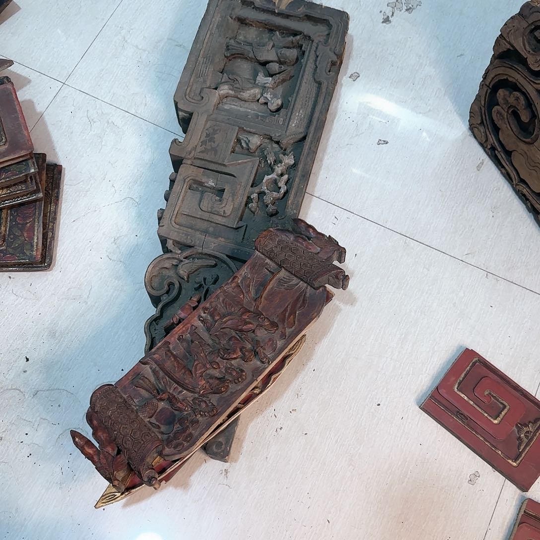 木长**馆老木雕艺术的设计师