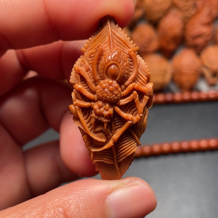 【闪购商品】橄榄核手串/手链蜘蛛一念