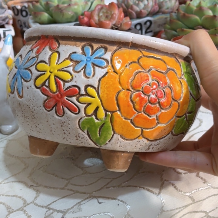 多肉花盆满15包邮，爱退款拉黑