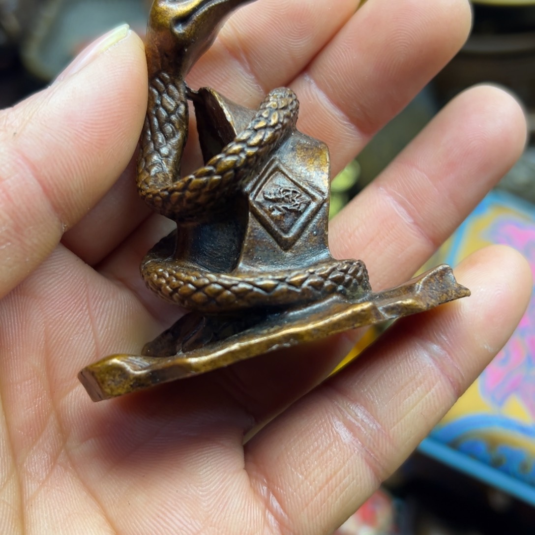 铜摆件欢迎欢迎你