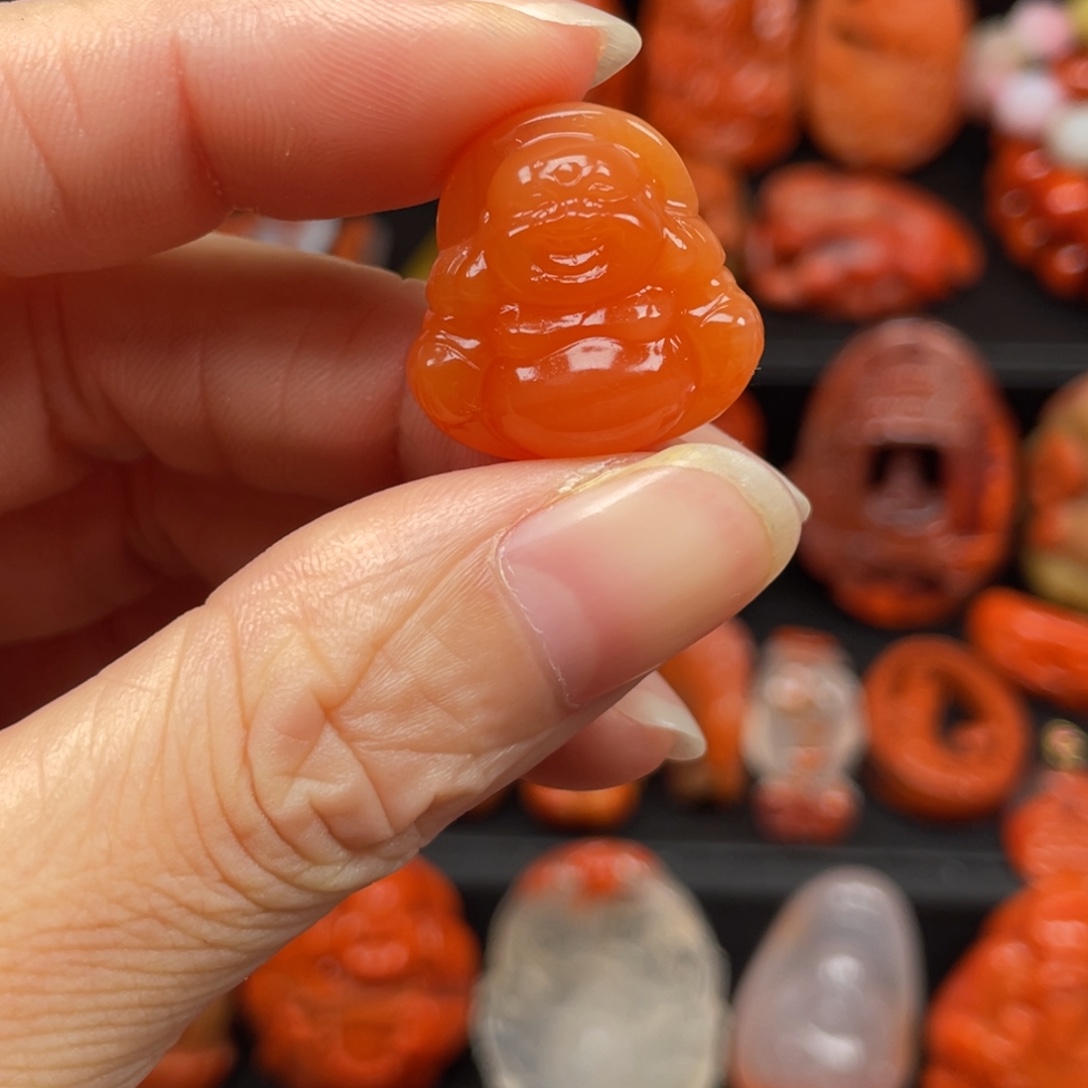 南红玛瑙未镶嵌佛公