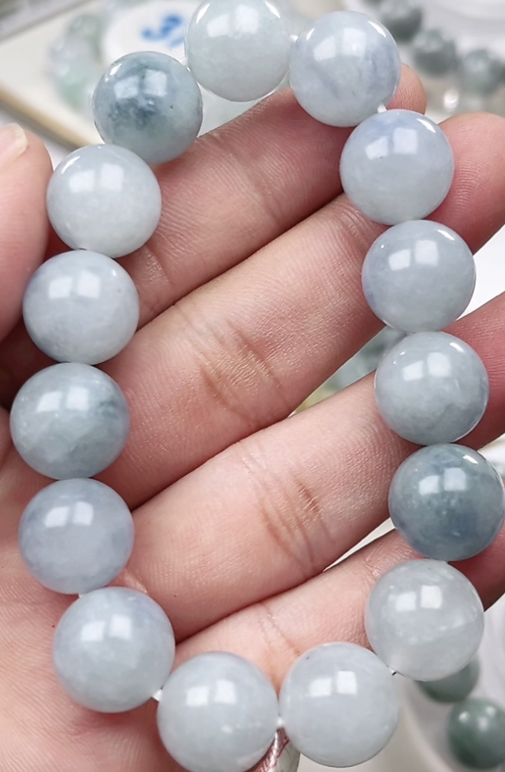 天然缅甸翡翠a货手链