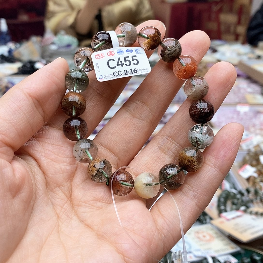 水晶手链未镶嵌C455四季幽灵