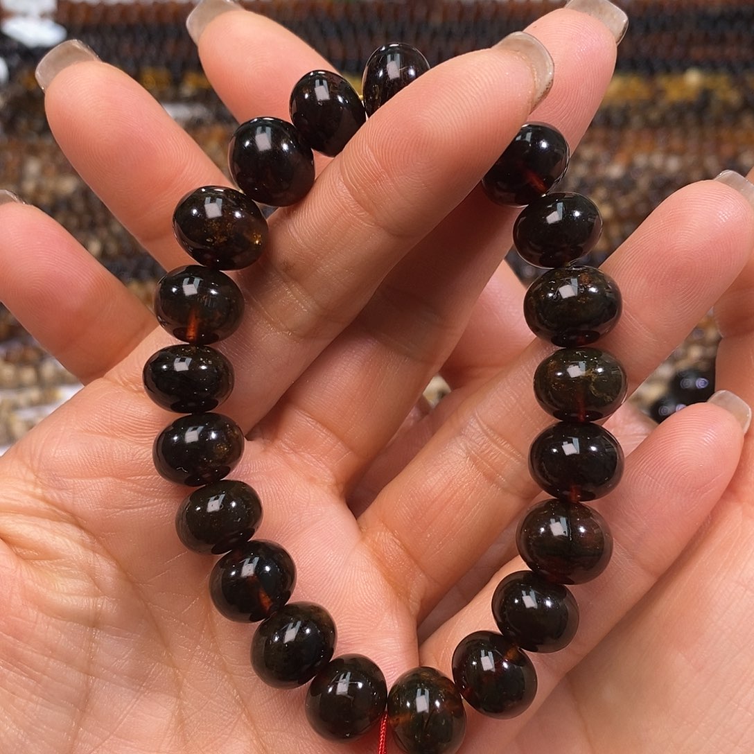 琥珀未镶嵌手链抚顺琥珀