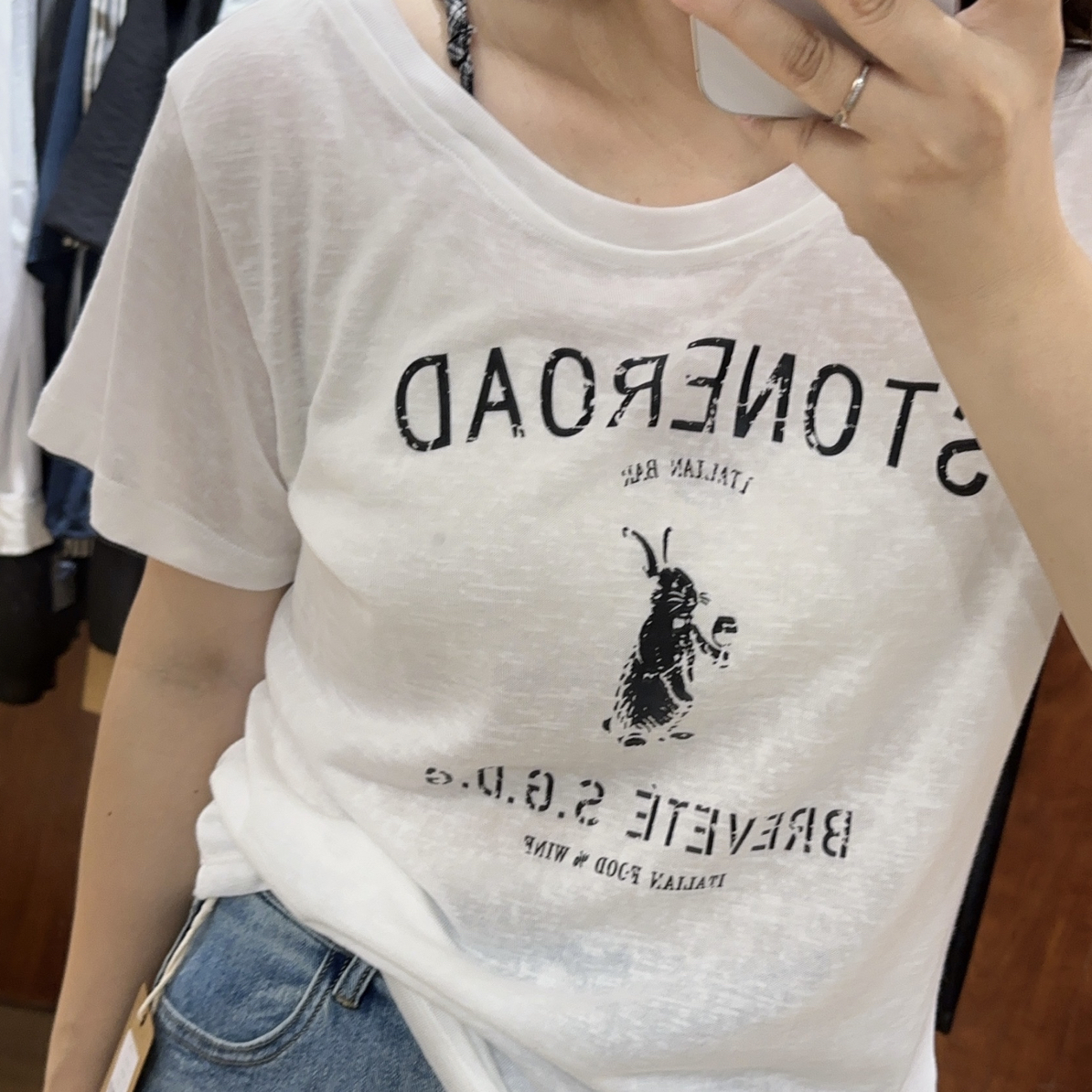 大码宽松休闲短袖T
